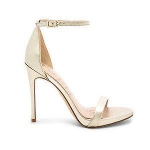 NWOB Gold Sam Edelman Ariella heels